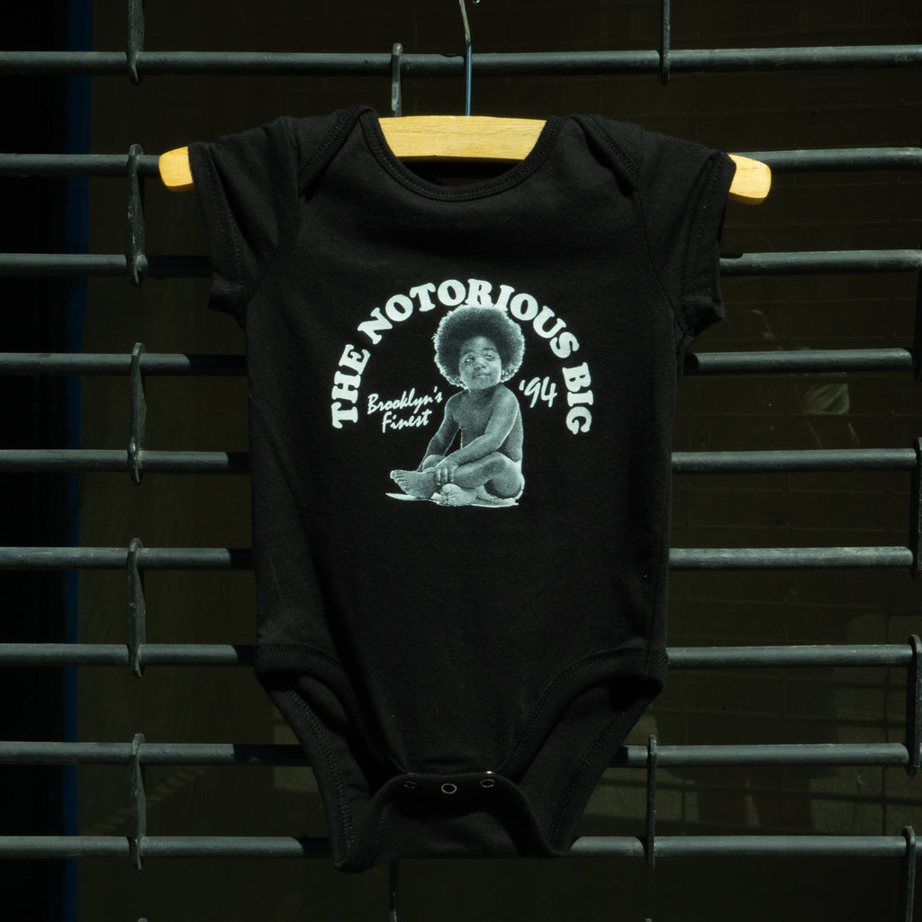 Sleeve Notorious Big Onesie Biggie Smalls Baby Onesie – City Fun