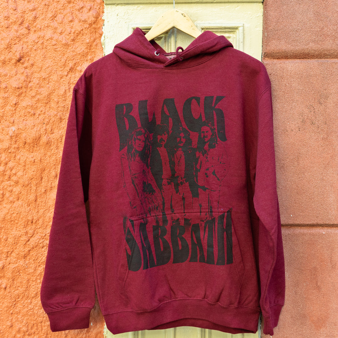 Black Sabbath Maroon Hoodie