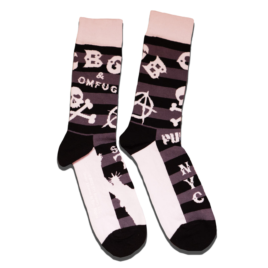 CBGB Striped Socks