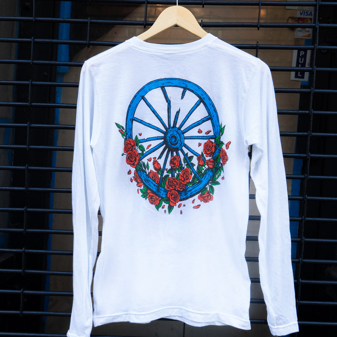 Grateful Dead Bertha Wheel & Roses Long Sleeve