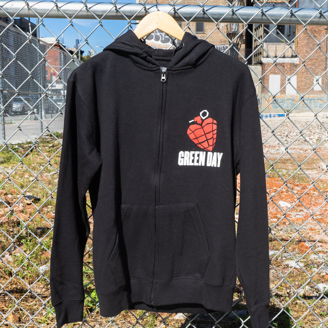 Green Day American Idiot Zip Hoodie