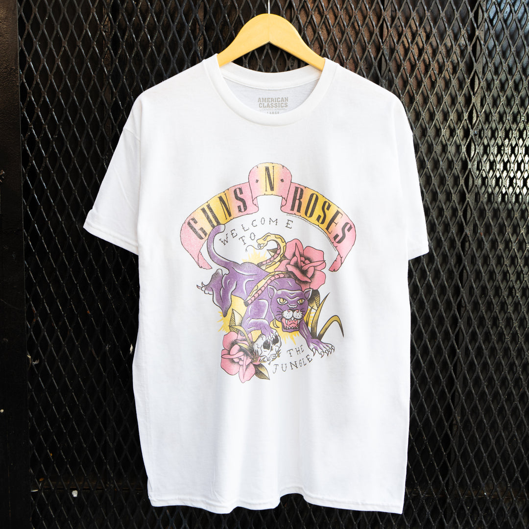 Guns N' Roses Tattoo White