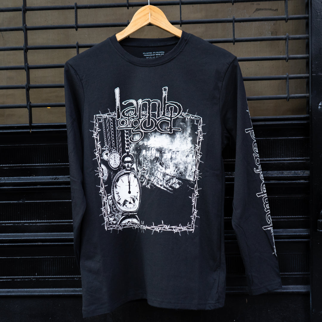 Lamb Of God Barbed Wire Long Sleeve