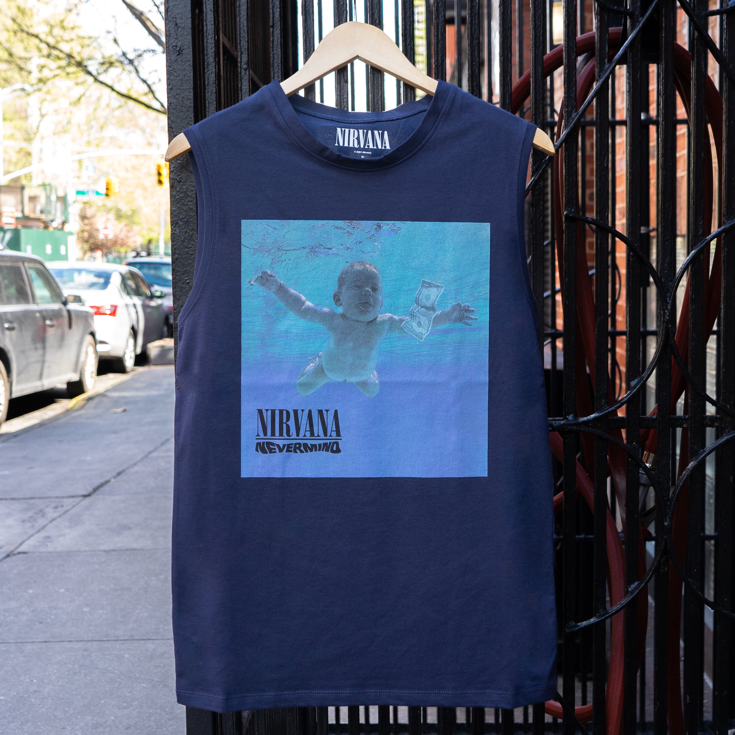 Nirvana Nevermind タンクトップ Amazon.com: Nirvana Tank Top Muscle T Shirt Nevermind Album