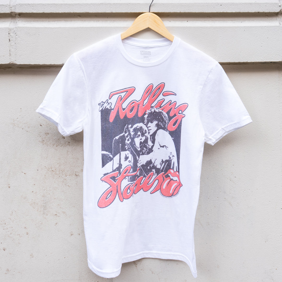 Rolling Stones Photo White