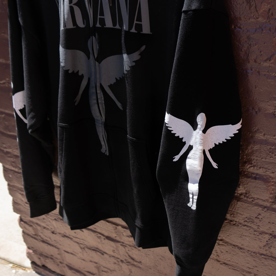 Nirvana In Utero Mono Zip Hoodie