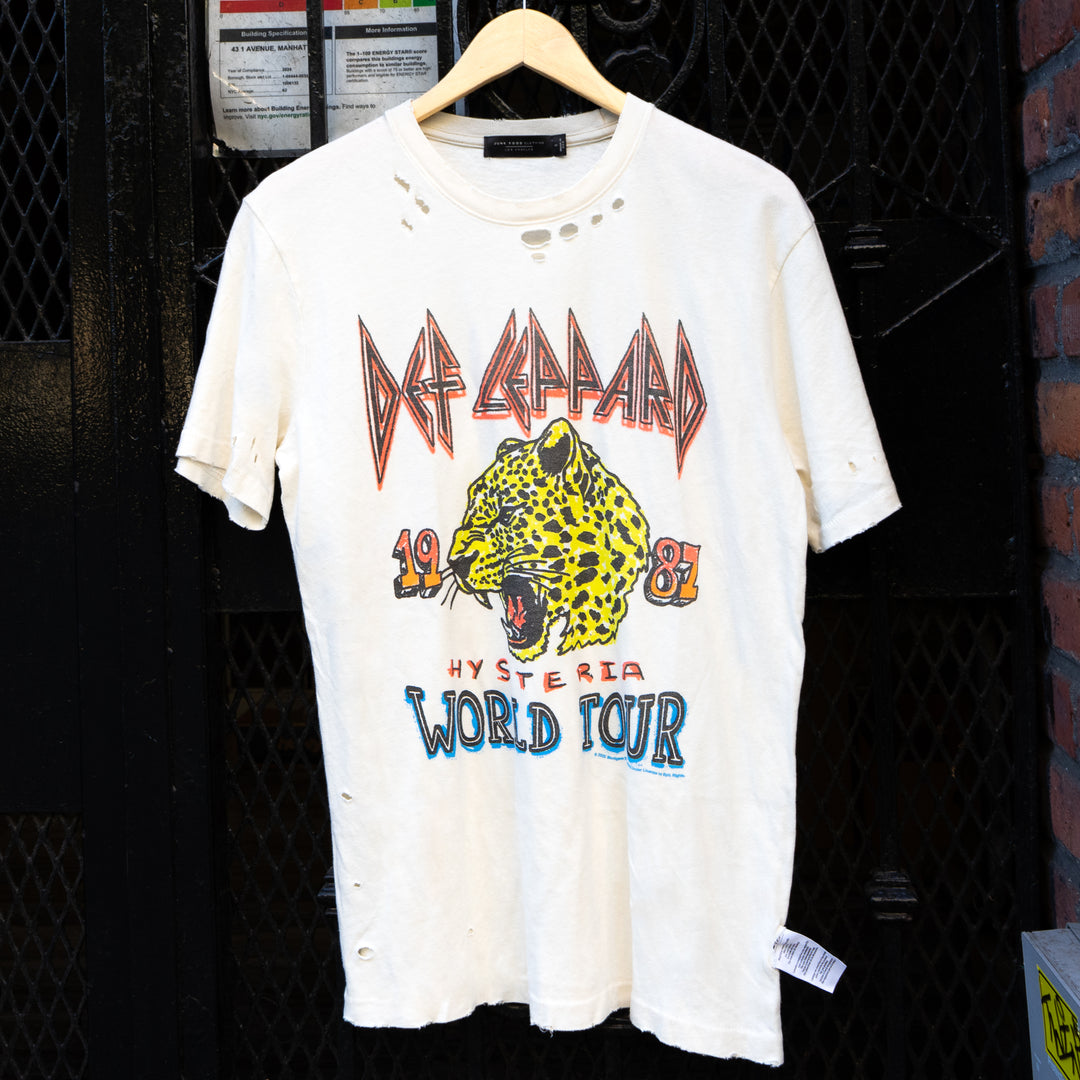 Def Leppard Hysteria Distressed