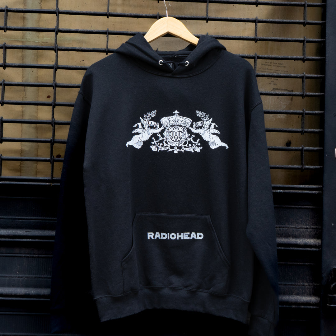 Radiohead Bearhead Crest Hoodie