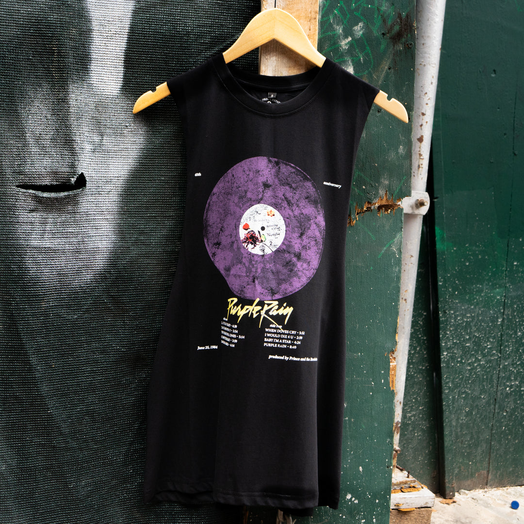 Prince Purple Rain Disc Tank