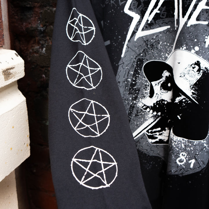 Slayer White Skulls L/S
