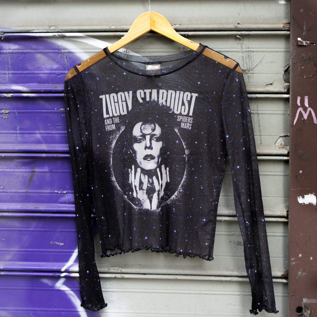 David Bowie Ziggy Black Mesh