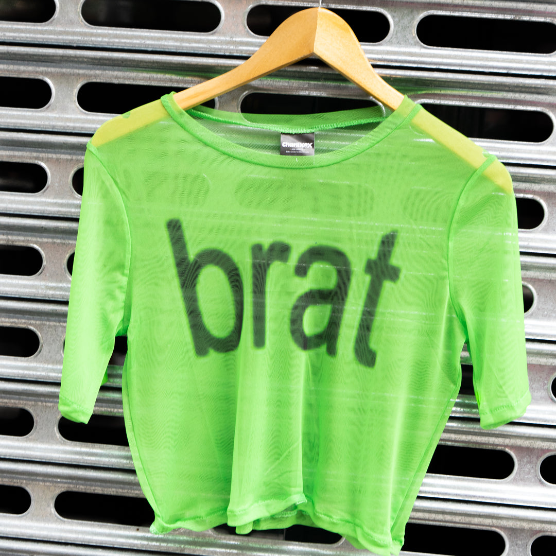Charli XCX Brat Mesh