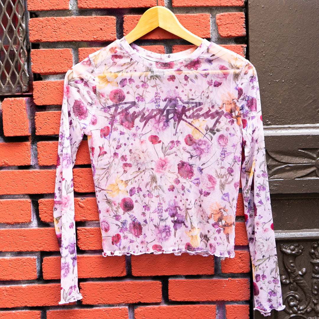 Prince Purple Rain Mesh Crop